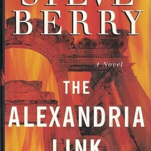 's 'The Alexandria Link' Novel - Red Cover